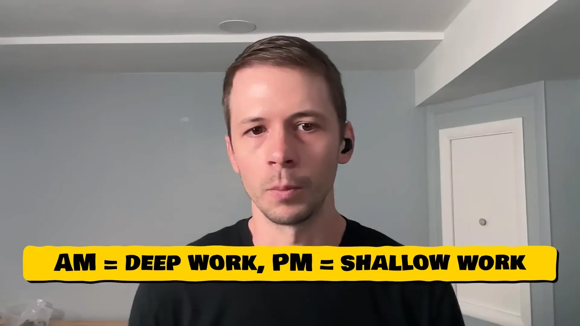 Ben explaining his daily routine balancing full-time job and side project