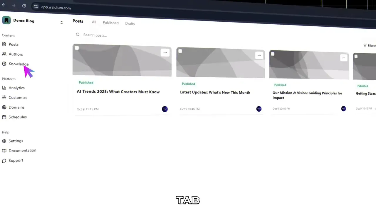 AI Auto Blogging ChatGPT & AI Tools: How We Built an AI-Discoverable Blog Fast with Waldium